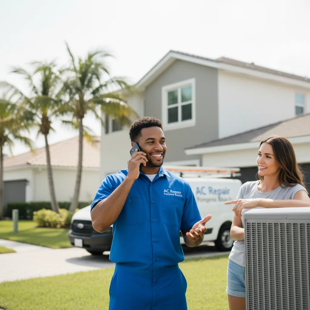 AC Repair Pompano Beach customer support in North Wales